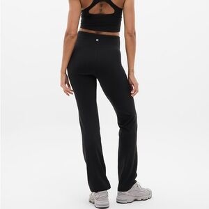 Athleta Black High Waisted Flare Bootcut Leggings Size Medium